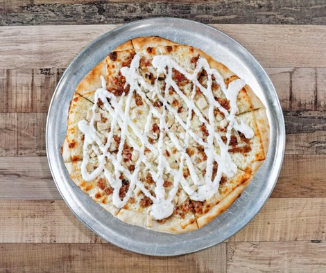 Chicken Bacon Ranch Pizza