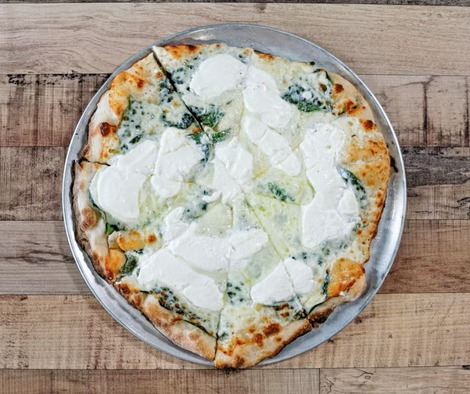 White Pie Pizza